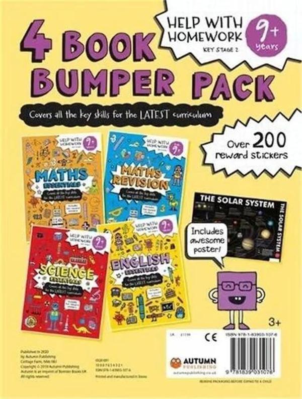 Help with Homework: 4 Book Bumper Pack (9+) - Image 1