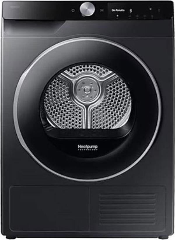 Samsung DV90DG6845LBAH 9 Kg A+++ Siyah Çamaşır Kurutma Makinesi - Image 1