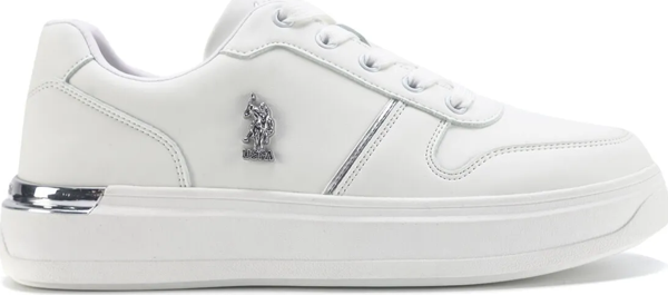 U.S. Polo Assn. Alka Cilt Kadın Sneaker Spor Ayakkabı - Image 1