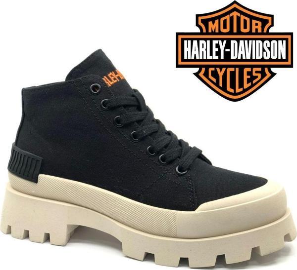 Harley Davidson 021Z100593 4740 Modesto Sneaker Kadın Bot - Image 1