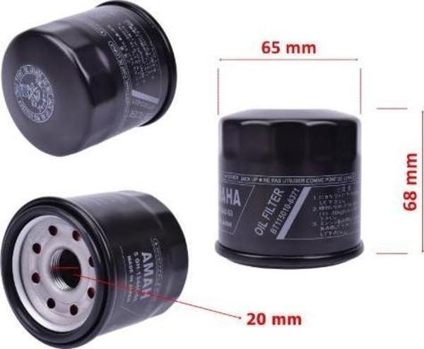 Honda Yağ Filtre Forza 250/300/Nc 700/750/Cbr 600 - Image 1