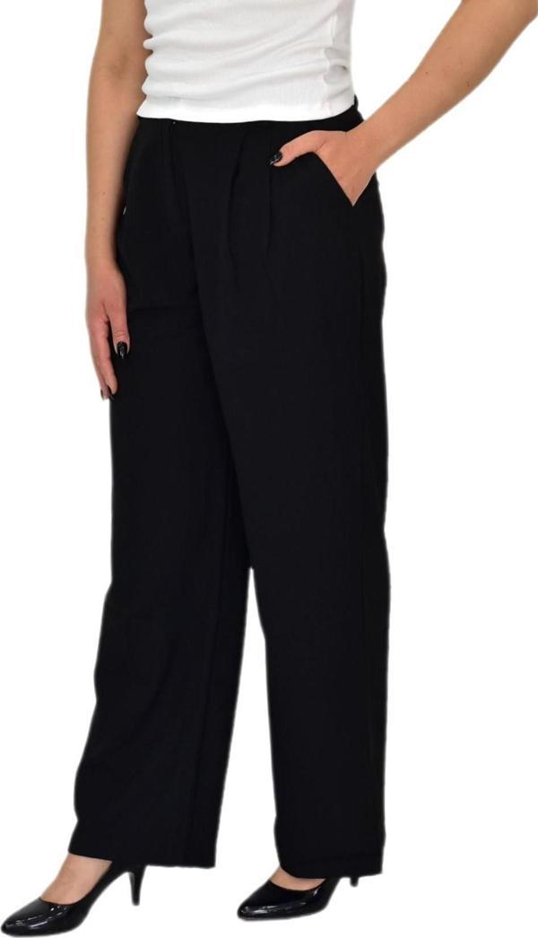 Kadın Pileli Bol Pantolon BGL-ST04352 - Image 1