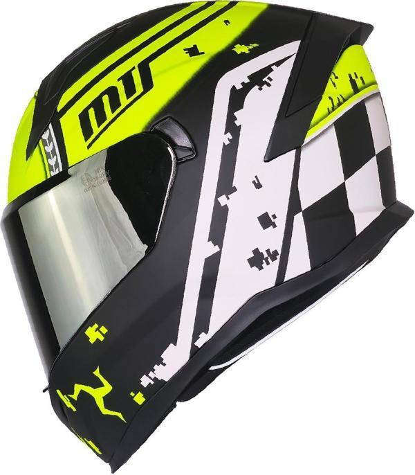 Motosiklet Kask Ece 22.R06 Güneş Vizörlü Full Face Motor Kaskı Vigor Yeni - Image 1