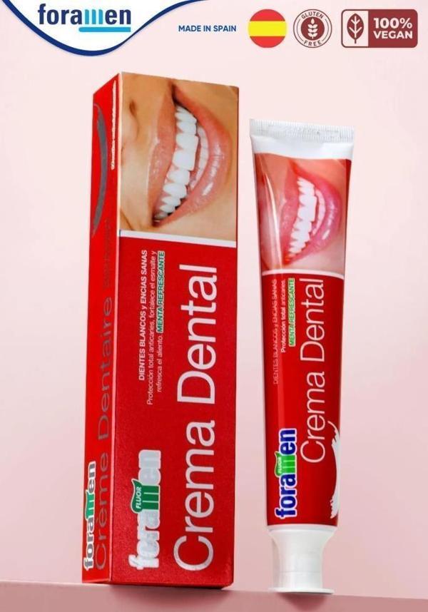 Foramen Diş Mineleri İçin Nane Aromalı Beyazlatıcı VEGAN Diş Macunu - Image 1
