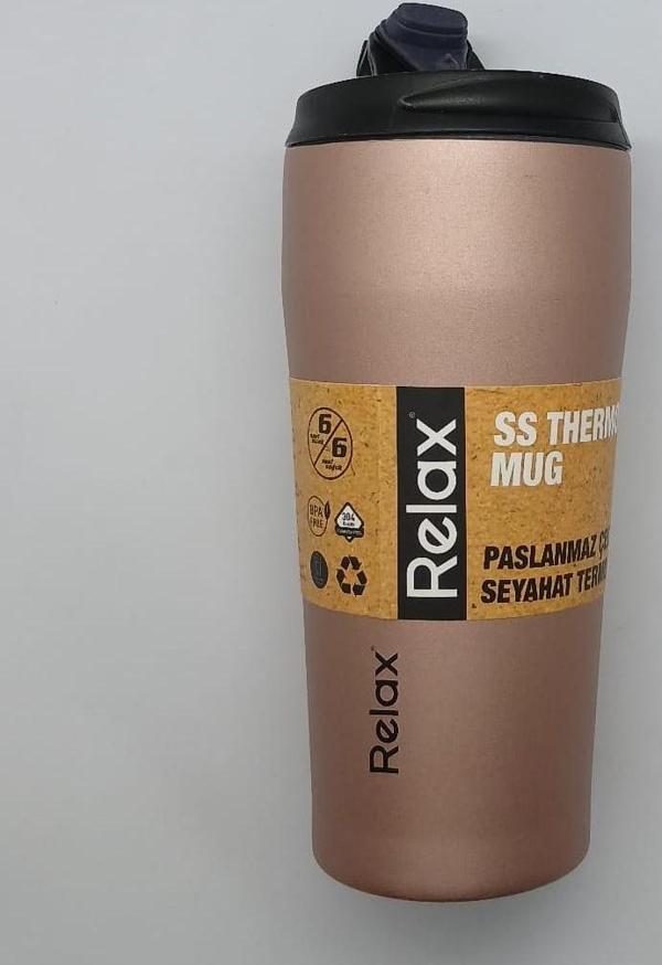 SS THERMOS MUG 400 ML PASLANMAZ ÇELİK TERMOS BASIK MODEL - Image 1