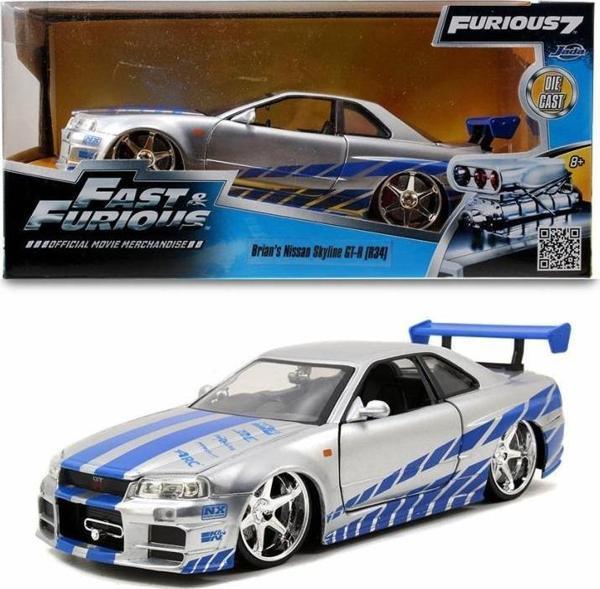 253203044 Fast&Furious 2002 Nissan Skyline 1:24 - Image 1