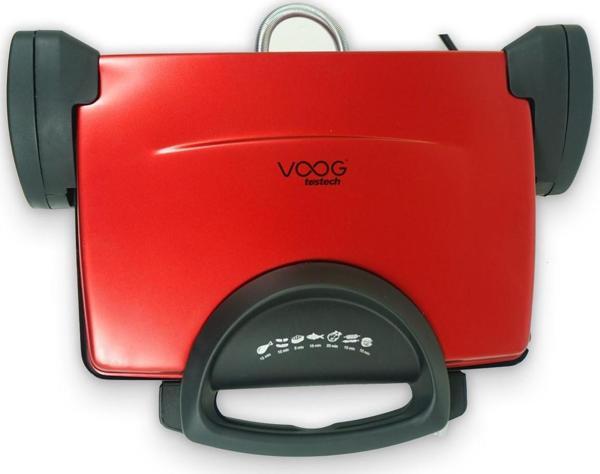 Voog Lps 09-05 Tostech Kırmızı Tost Makinesi - Image 1