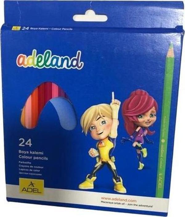 Adeland Kuru Boya 24'lü Tam Boy - Image 1