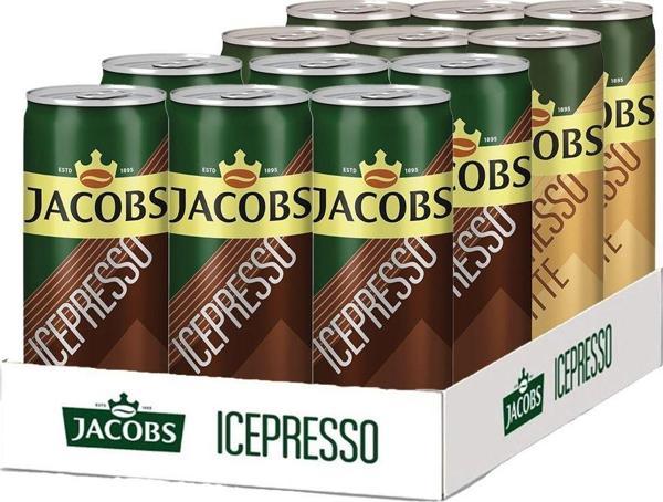 Jacobs Icepresso Classic 250 ml X 6 Adet & Icepresso Latte 250 ml X 6 Adet Soğuk Kahve - Image 1