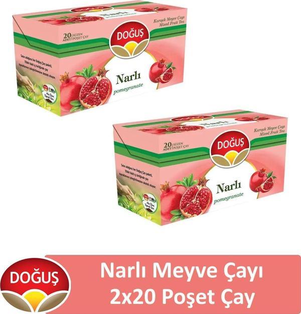Doğuş Narlı Karışık Meyve Çayı 20'li x 2 Adet - Image 1