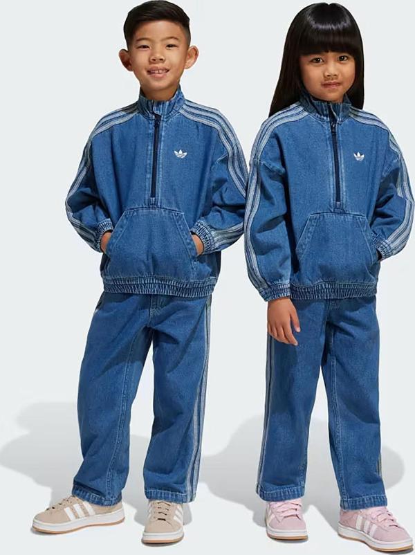 Adidas Çocuk Günlük Eşofman Takım Denim Set Jc7871 - Image 1