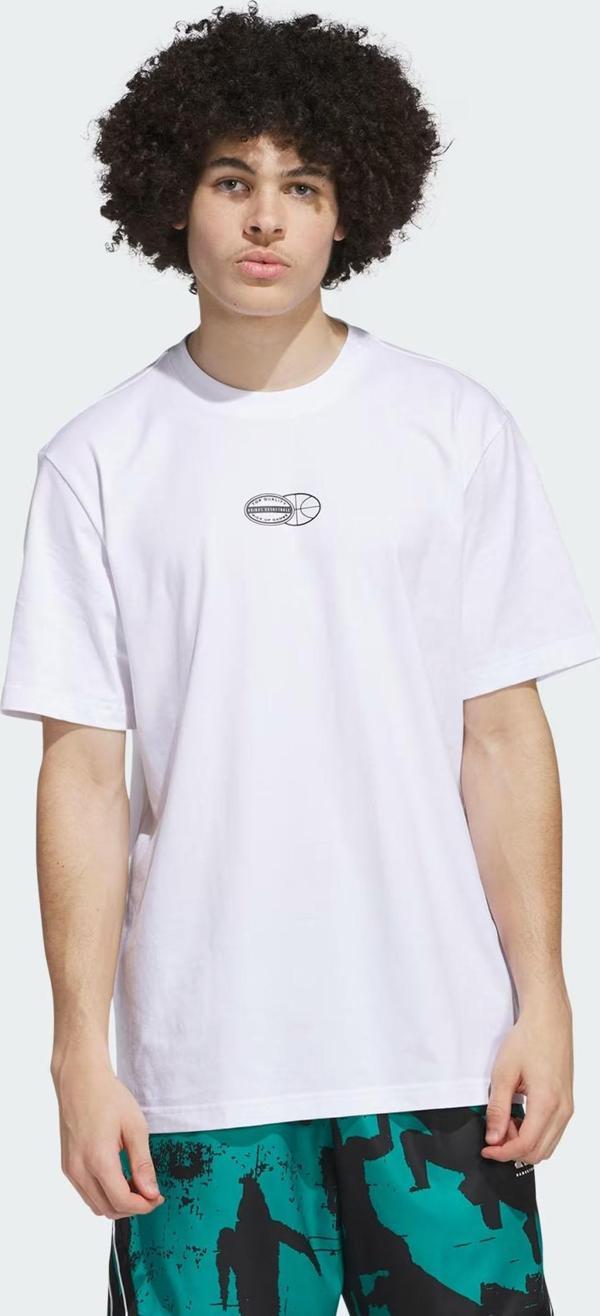 Adidas Erkek Basketbol T-shirt Sum Novelty T 2 Jı7116 - Image 1