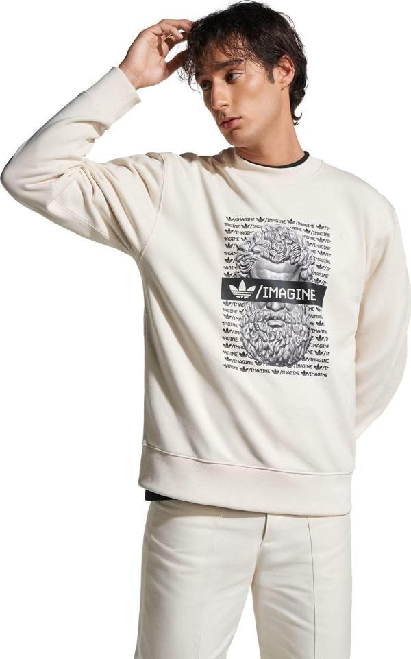 Adidas Erkek Günlük Kapşonlu Eşofman Üstü Ey P Ess Crew M Jl2872 - Image 1