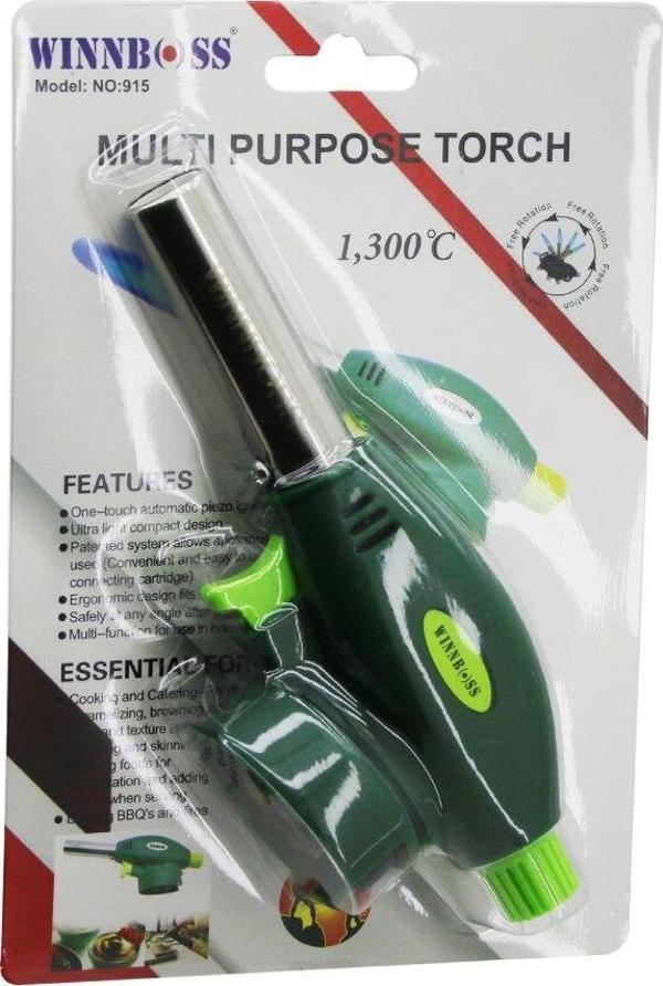MULTI PURPOSE TORCH NO-915 PÜRMÜZ NARGİLE ÇAKMAK  BAŞLIK  BRULÖR  1300℃ (5060) - Image 1