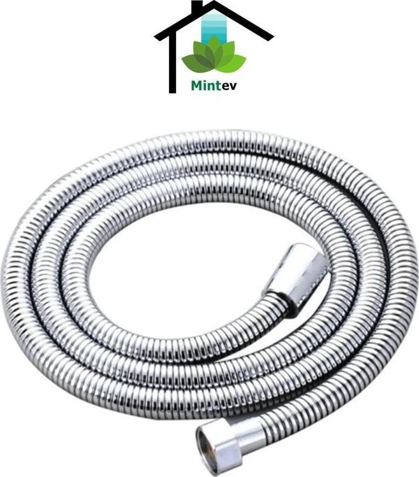 Mintev Ultra Dayanıklı 1.5M Örgülü Duş Hortumu Paslanmaz - Image 1