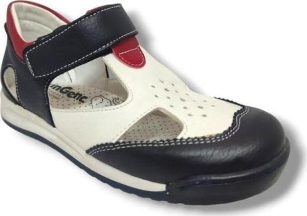Şirinbebe 1614-20 Delikli Erkek Çocuk Sandalet Siyah Kırmızı 26-30 - Image 1