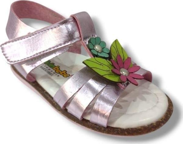 Şirinbebe 1647-20 2 Çiçekli Kız Çocuk Sandalet 21-25 - Image 1