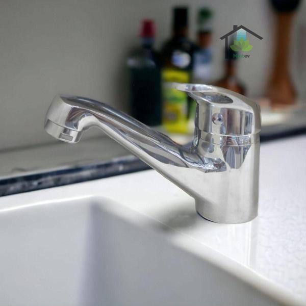 Mintev Krom Mix Kısa Şık Lavabo Mutfak Bataryası - Image 1