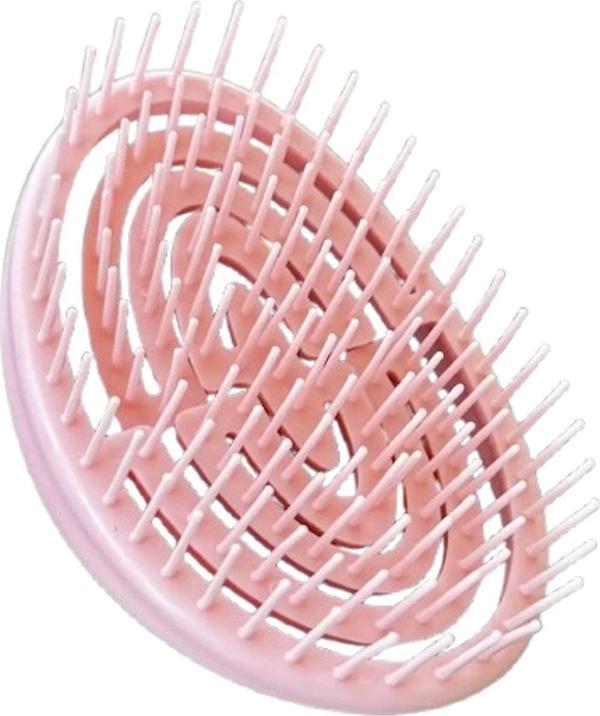 Caş Dekorasyon Pembe Renk Taşınabilir Saç Tarama Fırçası/ Tarak - Image 1