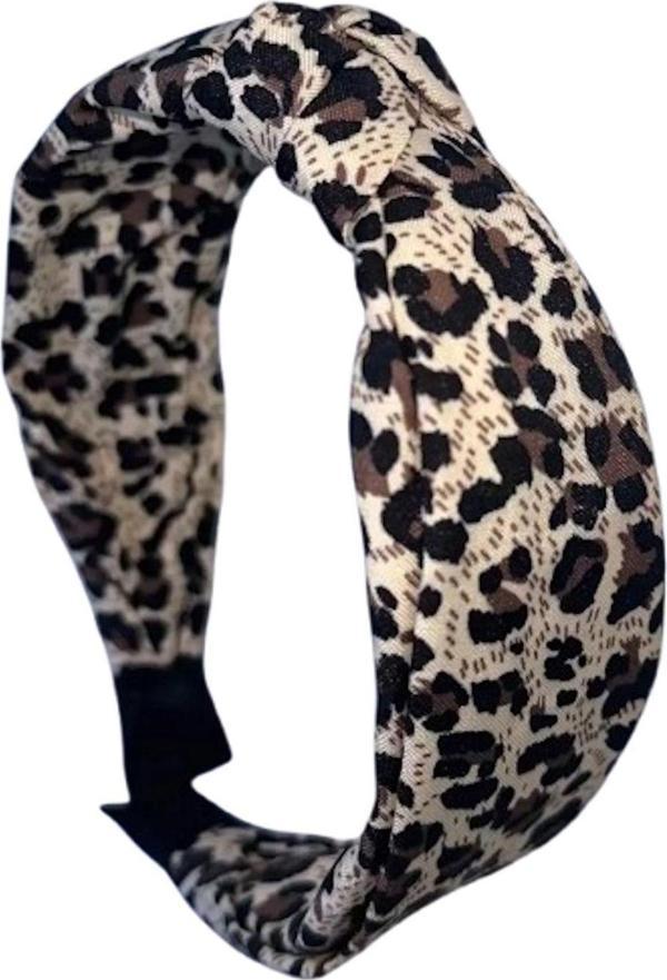 Caş Dekorasyon Karışık Renk Leopar Desenli Taç - Image 1