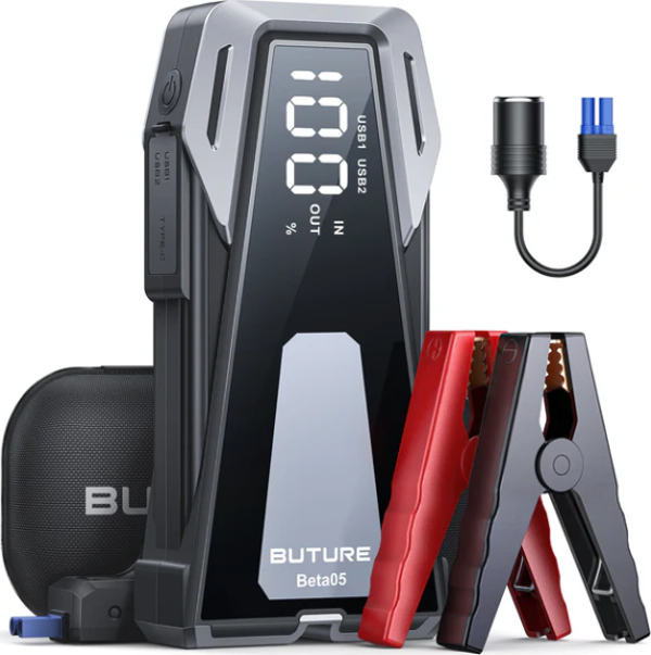 Buture BETA05 4000A 23800mah Akü Takviye Kiti (Çanta + Led Lamba + Powerbank) - Image 1