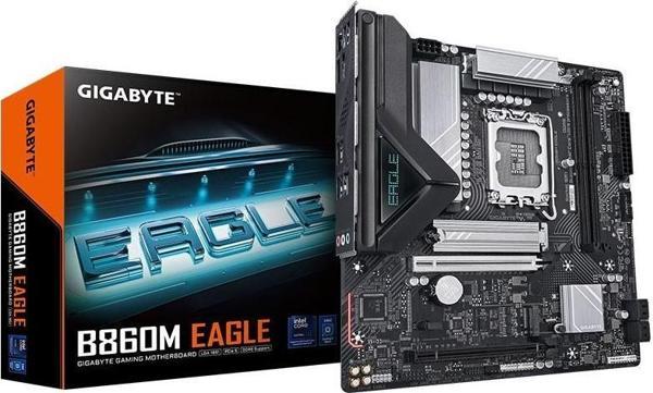 Gigabyte B860M Eagle Intel LGA1851 DDR5 Micro ATX Anakart - Image 1