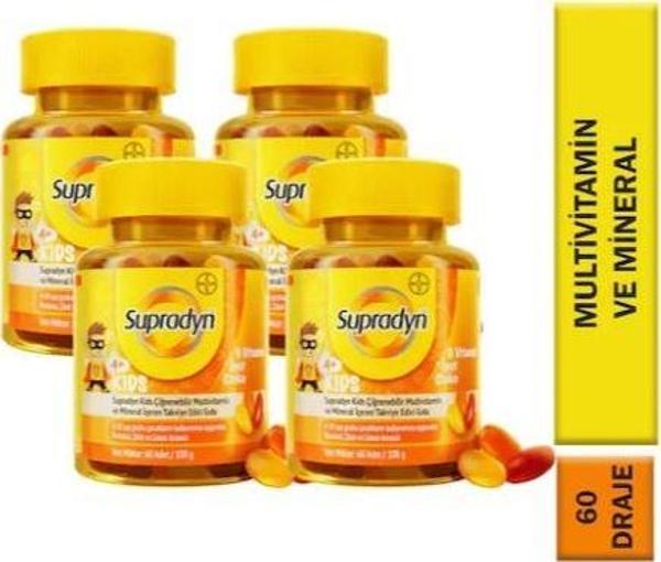 Supradyn Kids 60 Tablet 4 Adet - Image 1