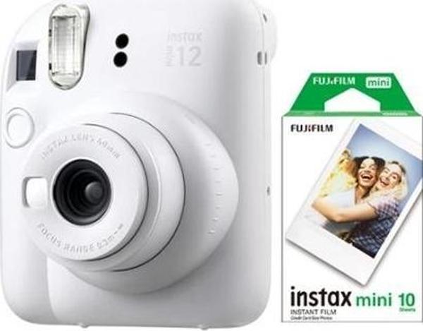 Fujifilm Instax Mini 12 Beyaz Fotoğraf Makinesi ve 10'lu Mini Film - Image 1