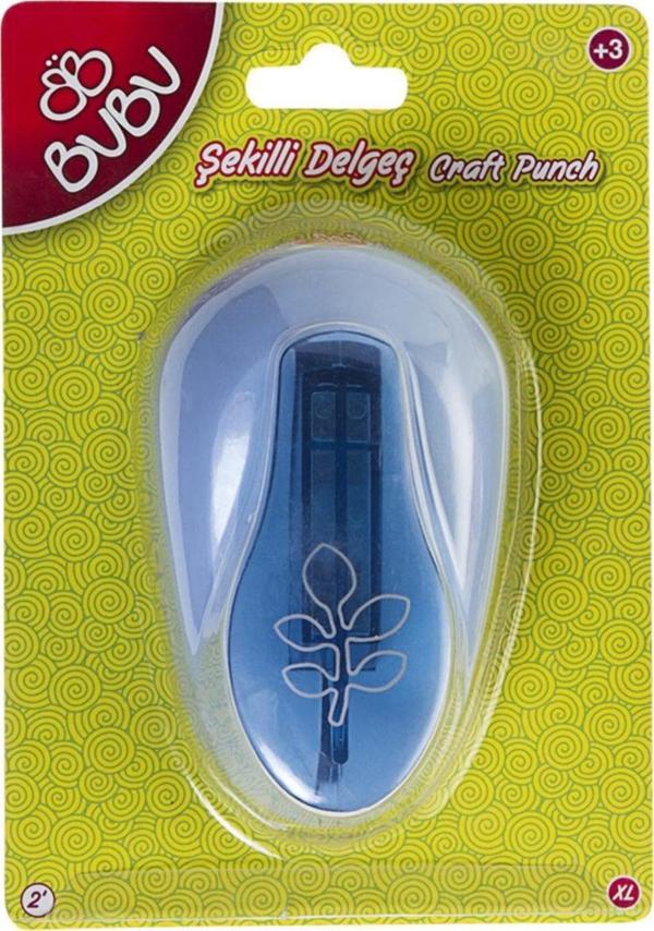 Bu-Bu Şekilli Eva Ve Kağit Delgeç Yaprak 2' De0010 - Image 1