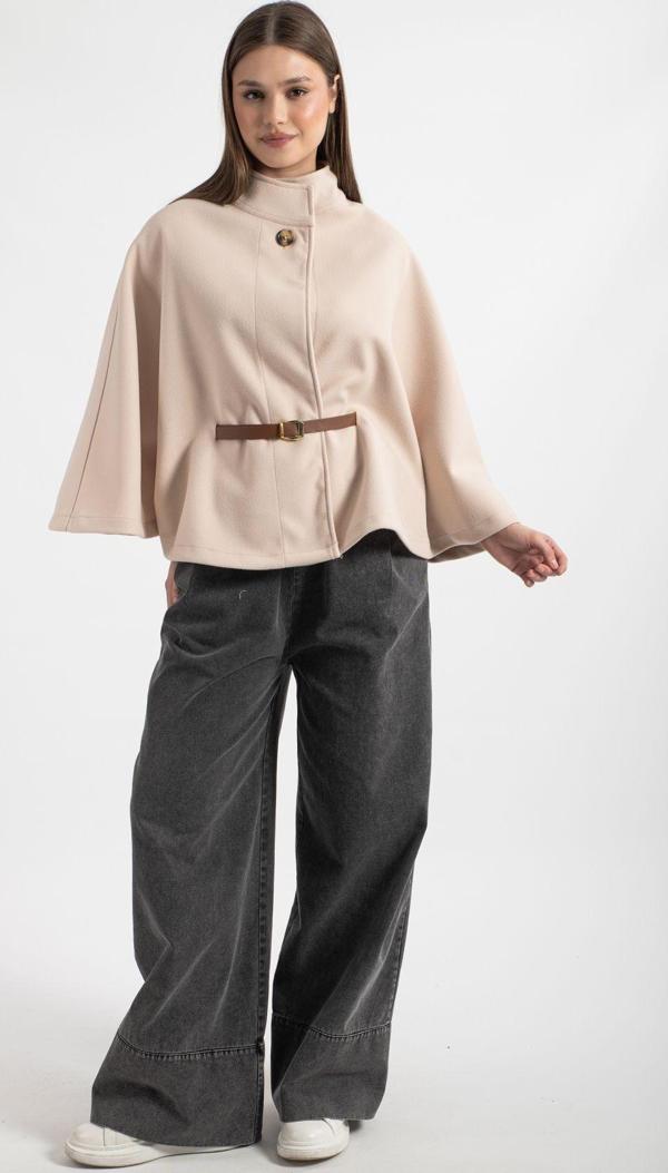 Hatun Atila Kaşe Pelerin Panço - Image 1