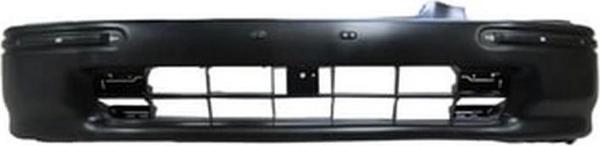 1996-1998 Honda Civic Sdhb Ön Tampon Siyah (Sis Deliksiz Bant Delikli My) (Adet) (Oem No:71101So4000 - Image 1