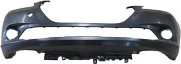 2013-2016 Peugeot 301 Ön Tampon Siyah (Sis-Panjur-Çeki Demiri Kapağı Delikli Bfn) (Adet) (Oem No:160 - Image 1