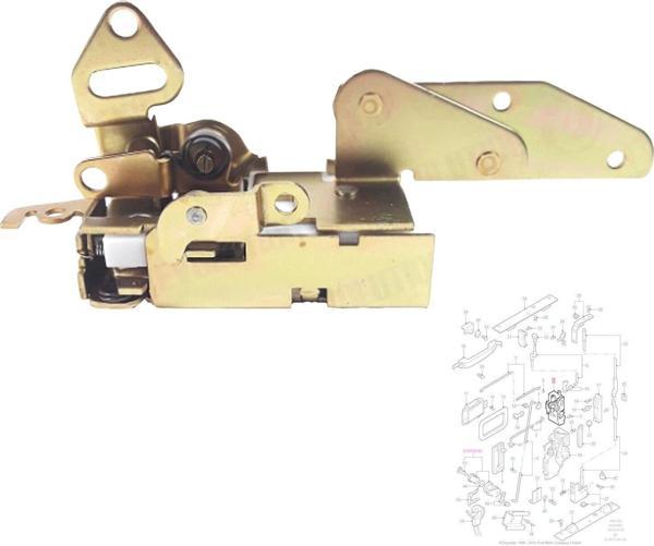 Ford Transit Turbo 97  Kapı Kilidi Arka  (Oem No:95Vbv43288Bc) - Image 1