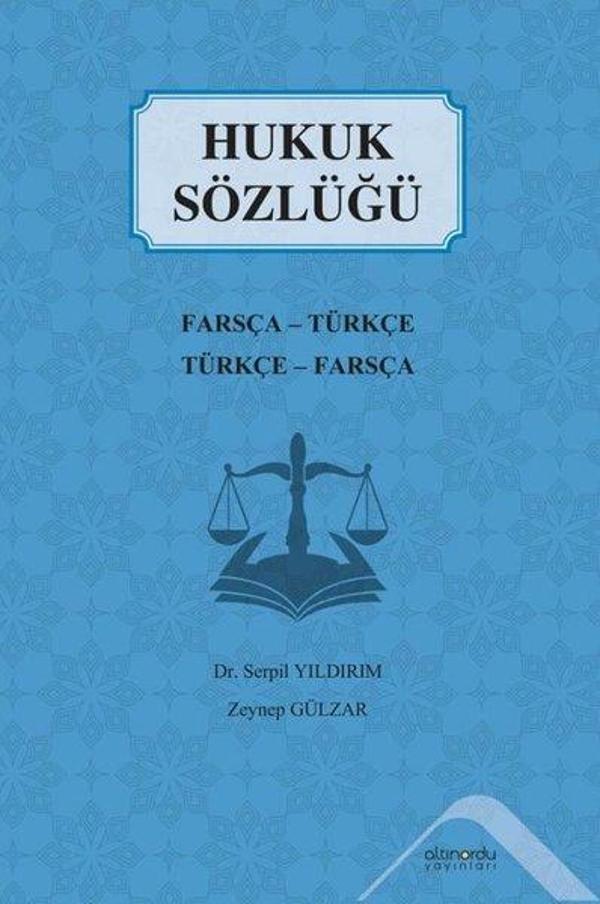 Hukuk Sözlüğü: Farsça Türkçe - Türkçe Farsça - Altınordu - Image 1