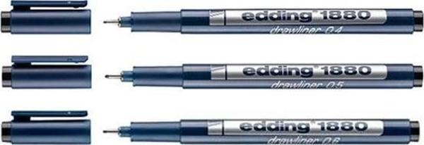 Edding Teknik Çizim Kalemi 3’lü Set 2 - Image 1