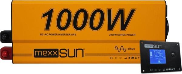 Mexxsun Tam Sinüs Ups (Remote Ekran) 12V 1000W - Image 1