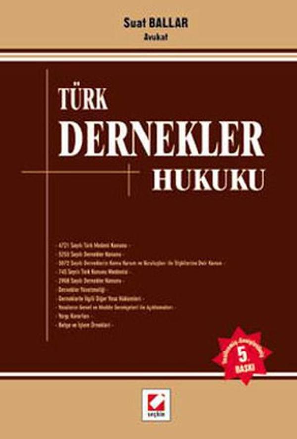 Türk Dernekler Hukuku - Seçkin Yayıncılık - Image 1
