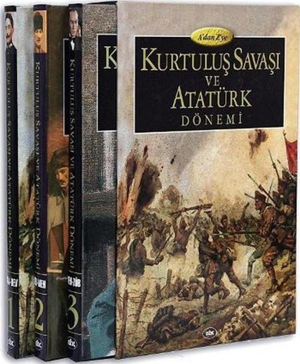 A'dan Z'ye Kurtuluş Savaşı ve Atatürk Dönemi (3 Cilt) - Abc Yayınevi - Image 1