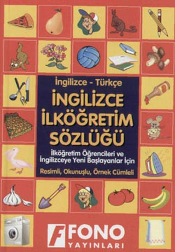 İngilizce/Türkçe - Türkçe/İngilizce İlköğretim Sözlüğü - Fono Yayınları - Image 1