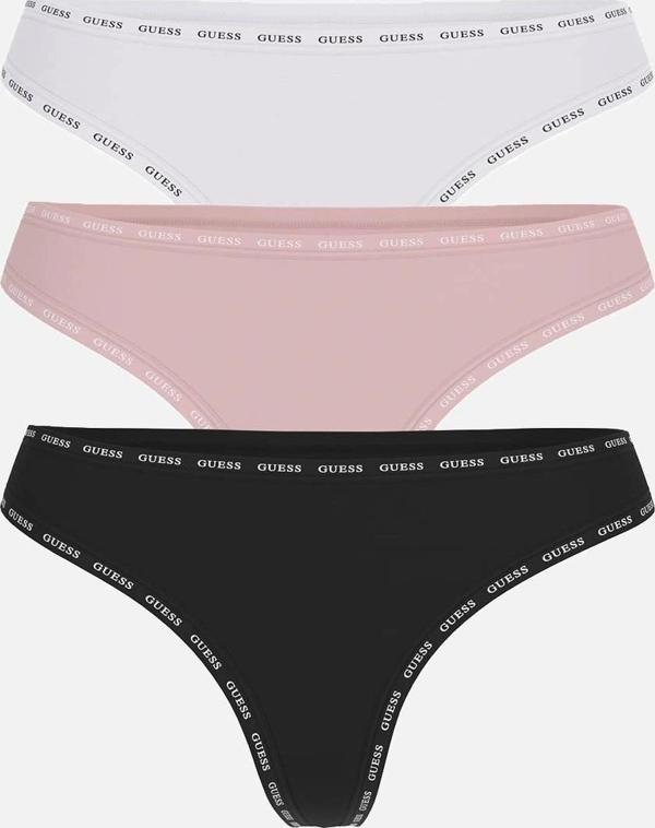 Guess 3 PACK BASIC THONG Kadın Çok Renkli İç Çamaşırı O5RG13K6YW1-F68S - Image 1