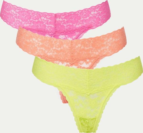 Guess 3PACK BASIC LACE THONG Kadın Çok Renkli İç Çamaşırı O5RG18KC5L0-F26W - Image 1