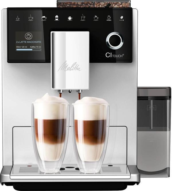 Melitta CI Touch Tam Otomatik Kahve Makinesi Gümüş - Image 1