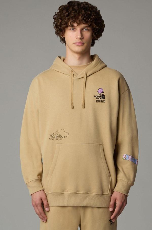 The North Face U Mountaın Cleanup Oversized Hoodie Sweatshirt - Image 1