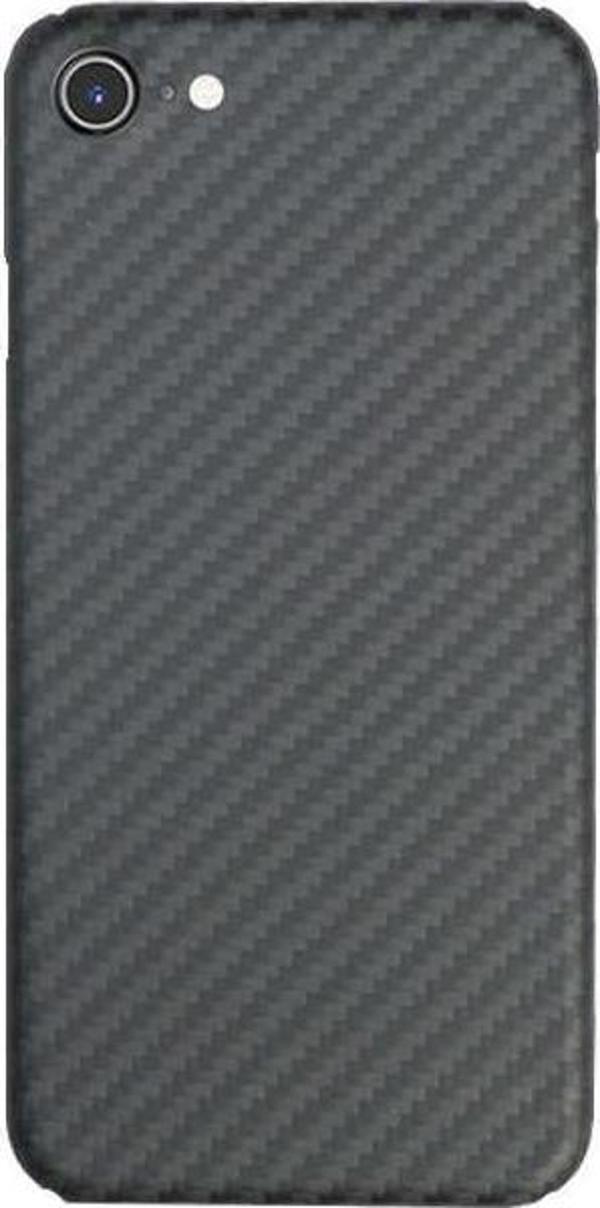 iPhone 7 / İphone 8 / İphone SE Kılıf ​​​​​Şık Karbon Fiber Tasarım Kılıf - Image 1