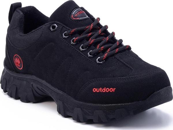 Kışlık Dayanıklı Bağcıklı Unisex Outdoor Bot Ayakkabı 4054 - Image 1