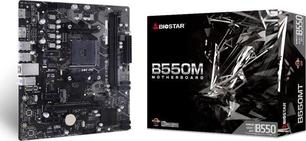 B550MT Ddr4 4400MHZ S+V+Gl Am4 Micro Atx Anakart - Image 1
