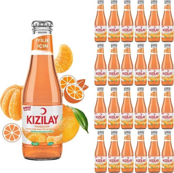 Kızılay Mandalina Aromalı Maden Suyu 24 Adet 200 ml - Image 1