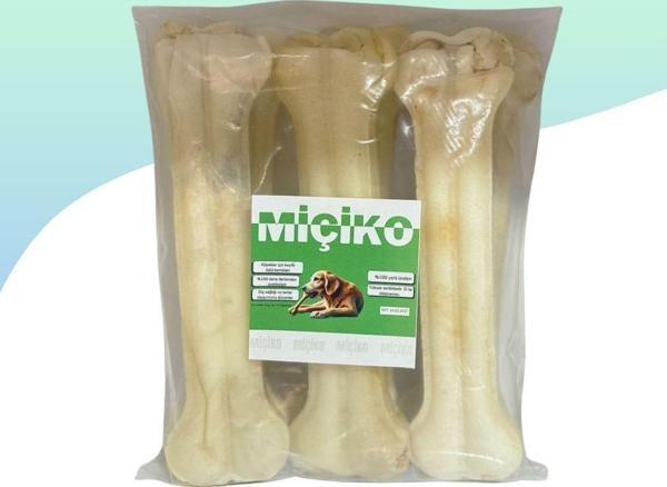 22Cm Sütlü Press Köpek Ödül Çiğneme Kemiği 6Lı Paket - Image 1