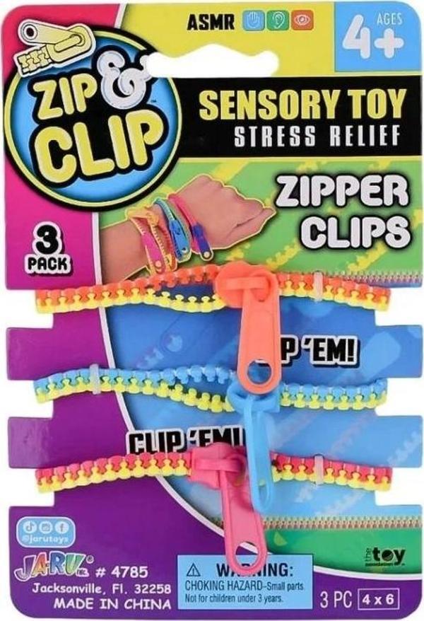 Nessiworld Zıp Clip Zipper Clips 3lü - Image 1