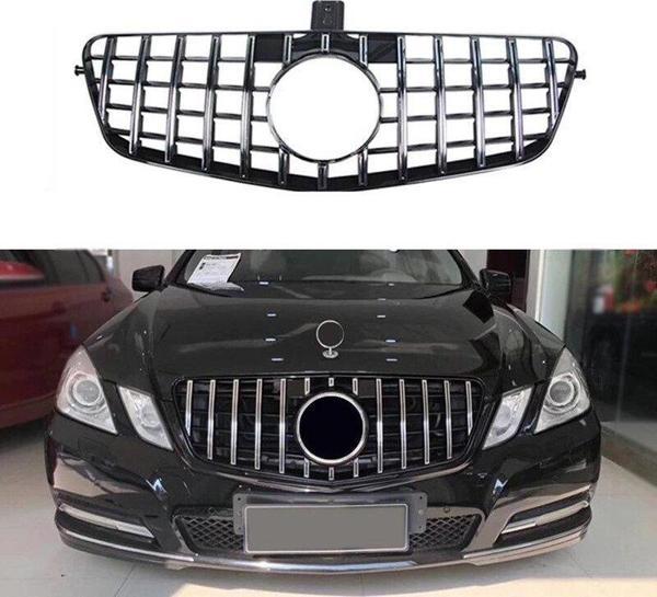 Mercedes w212 gtr ön panjur ızgara seti Krom-Siyah 2013-2016 arası - Image 1